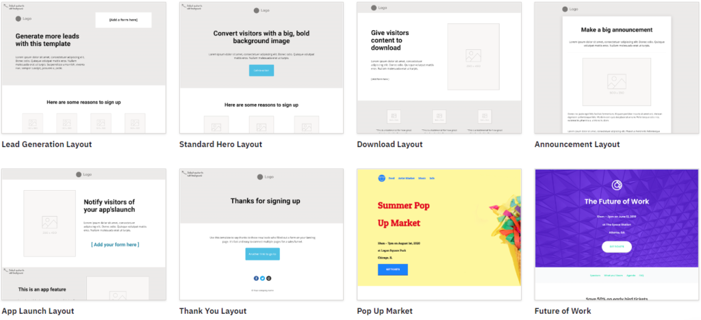 Mailerlite vs ActiveCampaign: ActiveCampaign templates